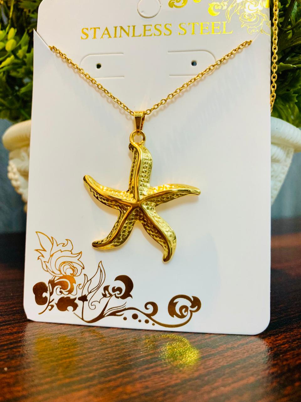 Star Stainless Steel Combo pendant