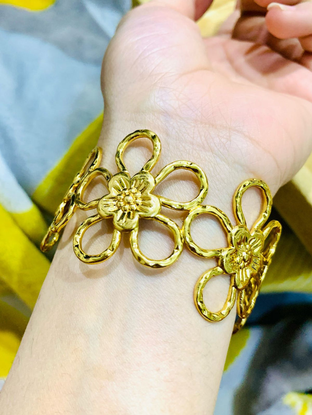 Floral Adjustable Cuff